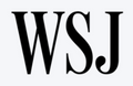 Logo featuring the letters 'WSJ' in a bold, serif font