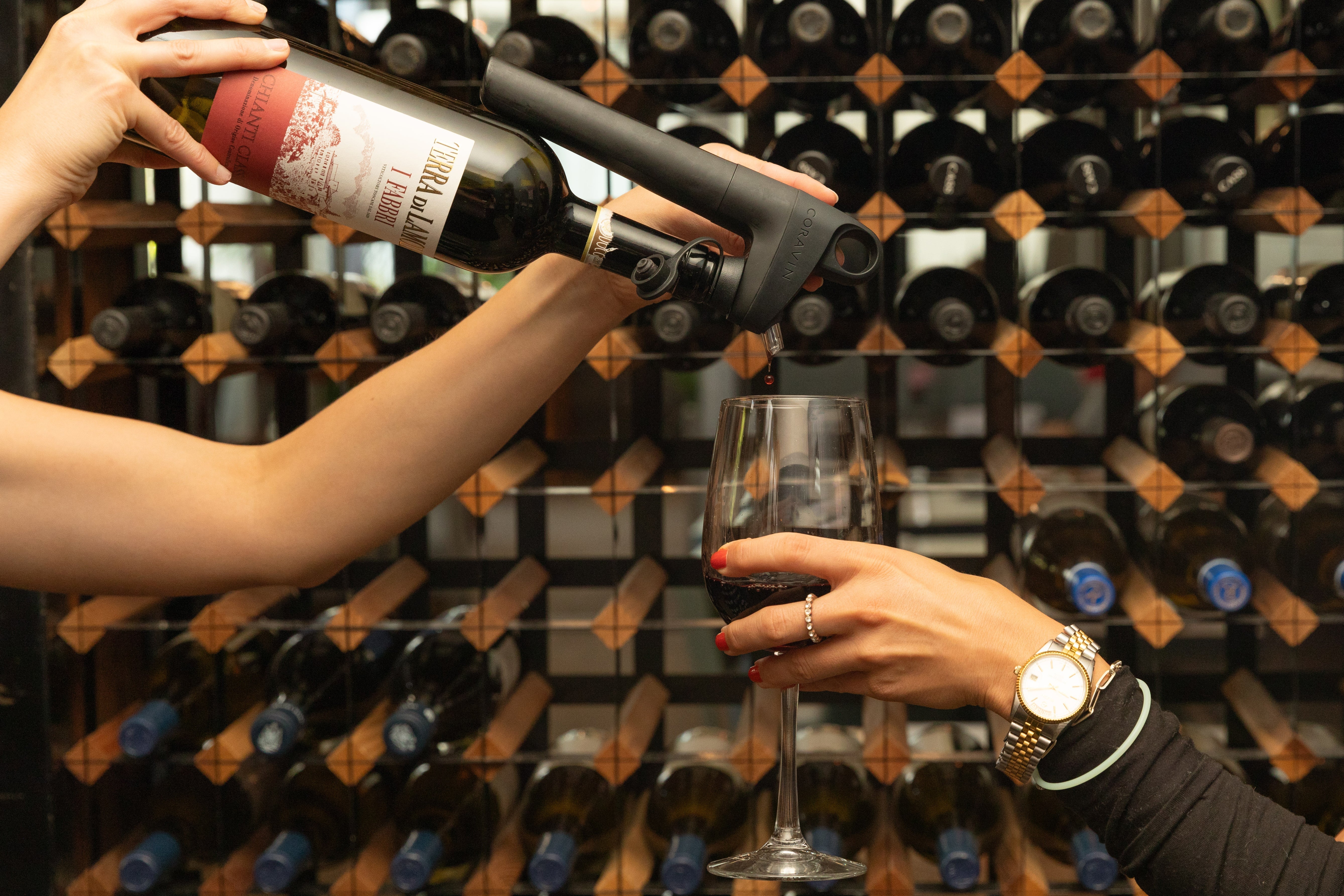 how to build a wine collection , featuring Coravin