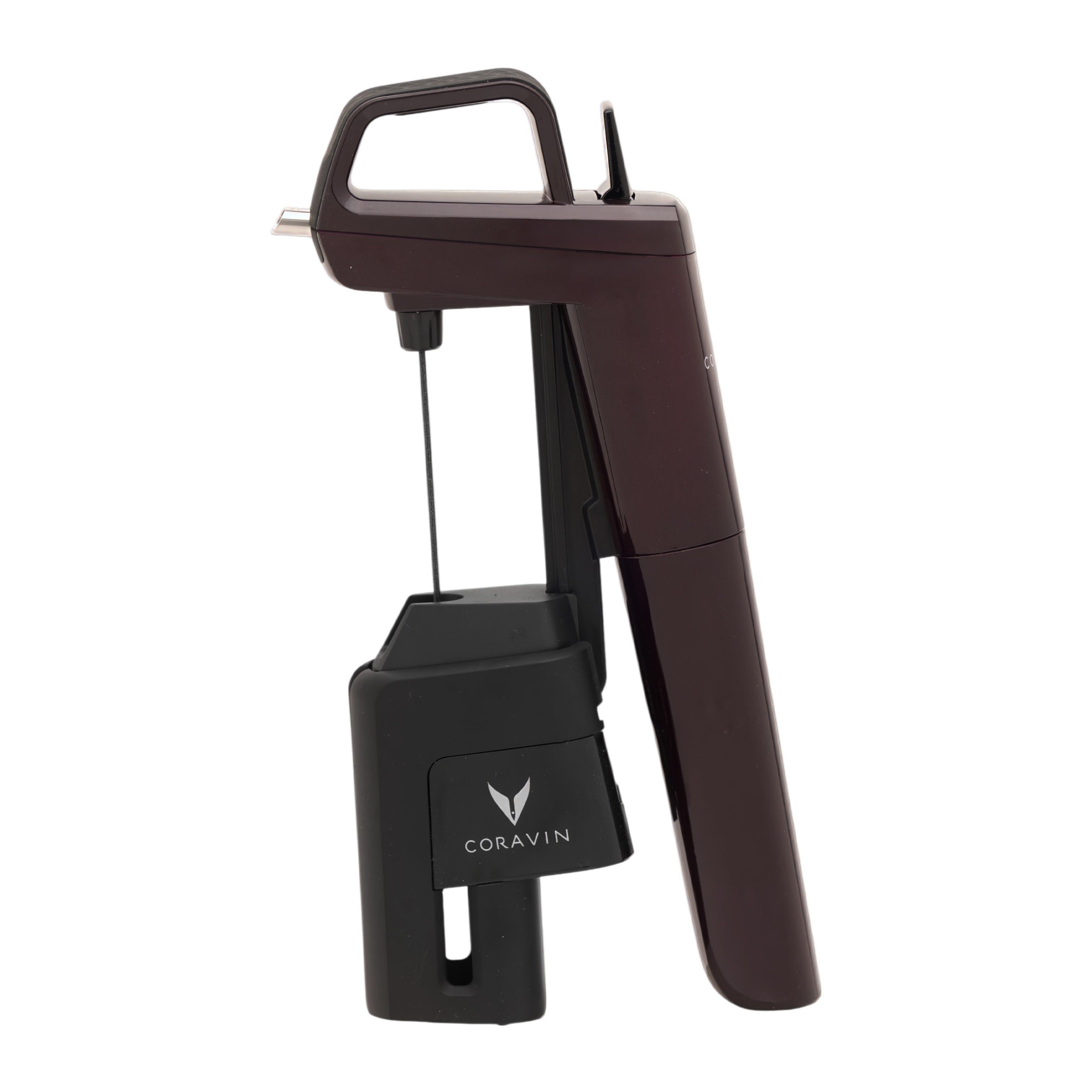 Coravin wine system on a white background