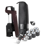 Limited Edition Coravin wine by-the-glass system with accessories on a white background