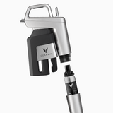 Coravin Silver Timeless Six inserting capsule into cup
